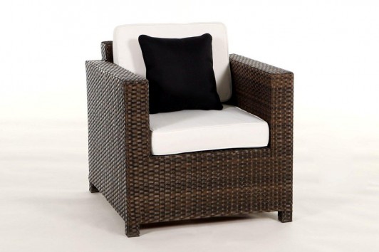Bona Dea Lounge, brown armchair