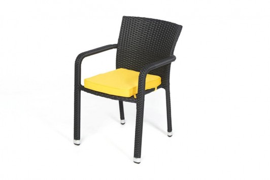 Yellow cushion cover for the Toronto Rattan Chair