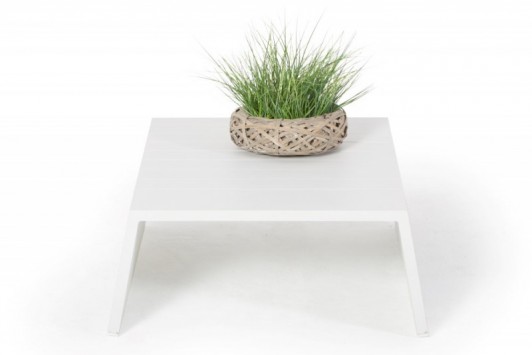 Outdoor Lounge Rosalie Tisch weiss