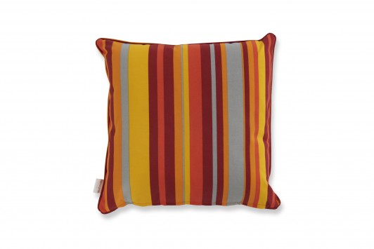 Decorative pillow, Orange Stripes