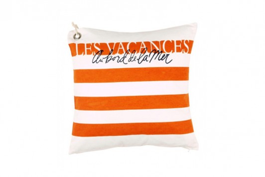 Decorative pillow, Vacances Orange