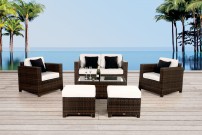 Gartenmöbel Lounge Luxury Deluxe braun