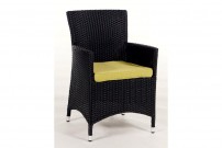 Lime green cushion cover for the Montreal Rattan Chair