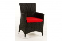 Red cushion cover for the Montreal Rattan Chair