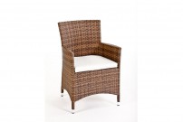 Montreal Rattan Chair, mixed brown