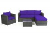 Purple cushion cover set for the Bombay Lounge 