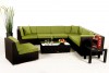 Green cushion cover set for the Panorama Lounge 