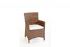 Montreal Rattan Chair, mixed brown