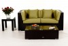 Lime green cushion cover set for the James Lounge 