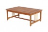 Safari Wooden Lounge, garden table