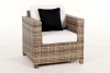 Bona Dea Lounge, natural armchair