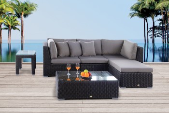 Maui corner rattan sofa outlet