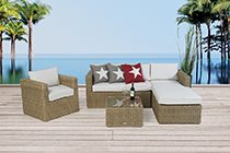 Decorative pillows garden furniture