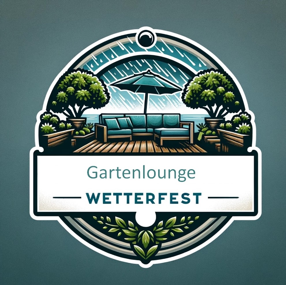 gartenlounge wetterfest neu