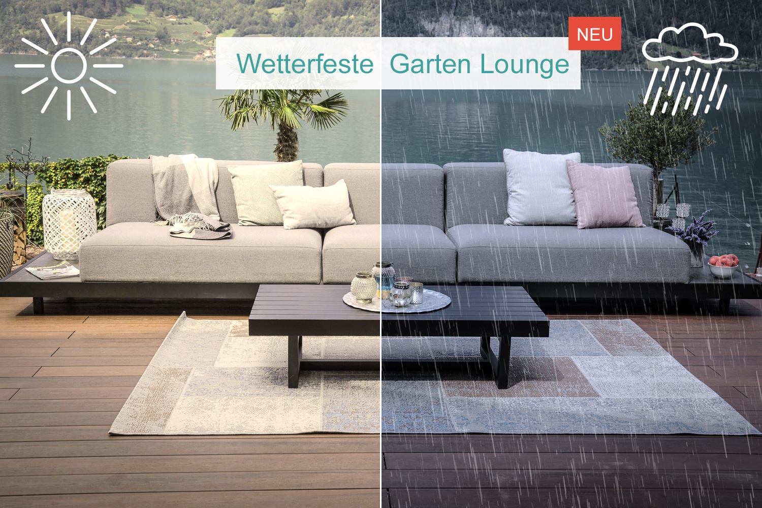 wetterfeste gartenlounge